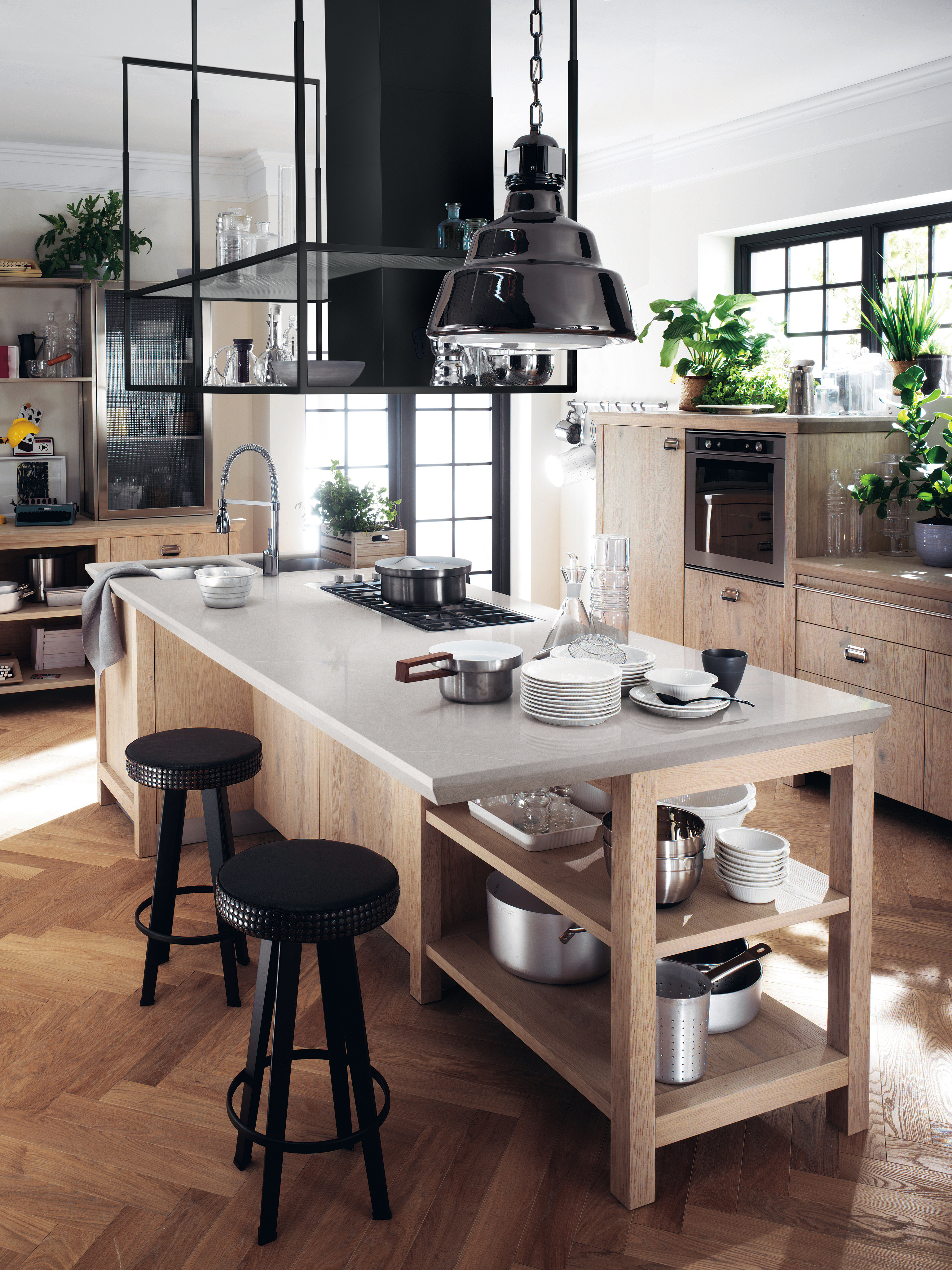 开放式厨房设计-厨房品牌-西式厨房设计