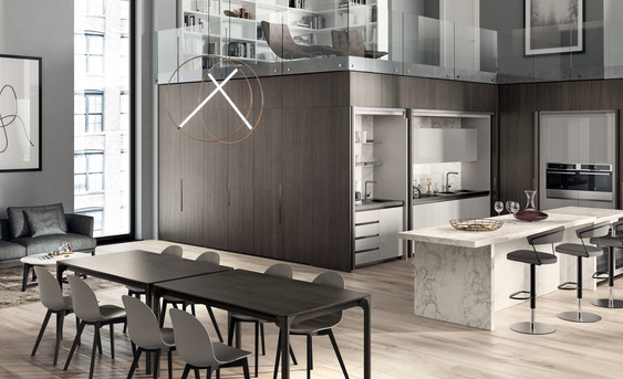 Cucine Modello BOXI Laccato opaco - Grigio Chiaro 10 Cucine BOXI San Giorgio di Piano 10