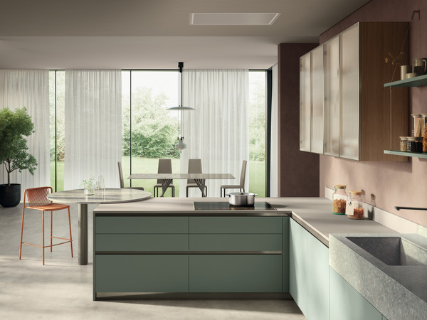 Porcelain stoneware kitchen worktops: pros and cons