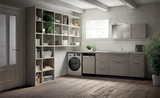 Bagni Modello AQUO Laccato opaco - Verde Ottanio 4 Bagni AQUO Lainate 4