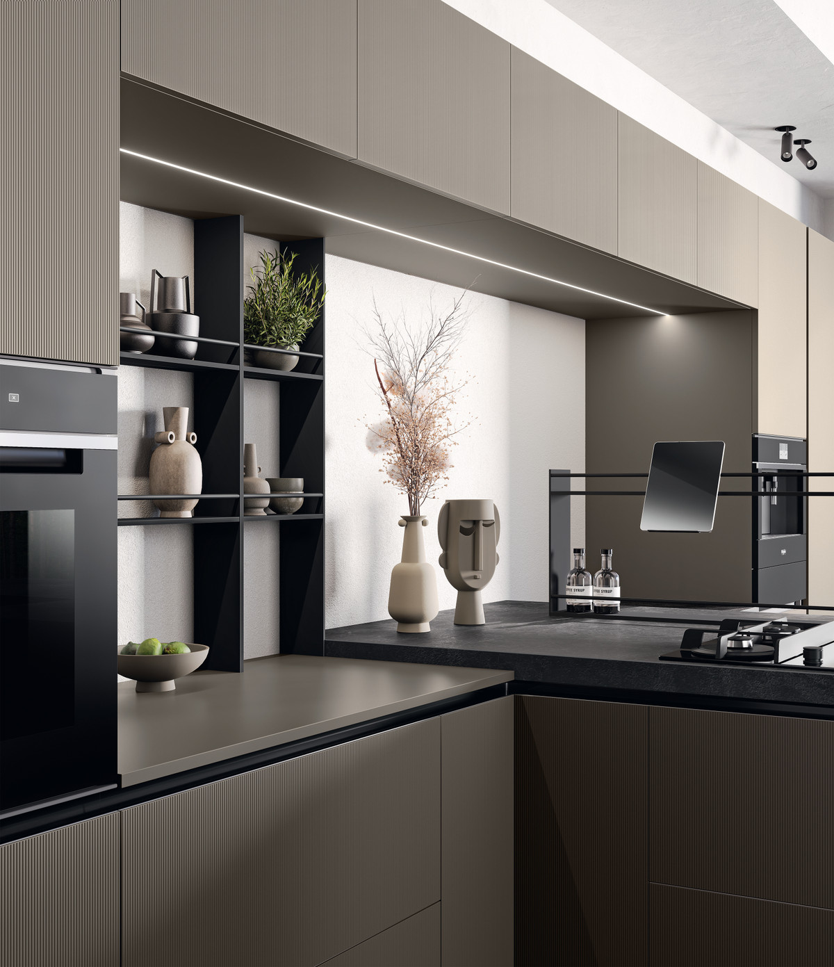 New Scavolini Mira Kitchen Model Details Scavolini Magazine   MIRA Pag 31 