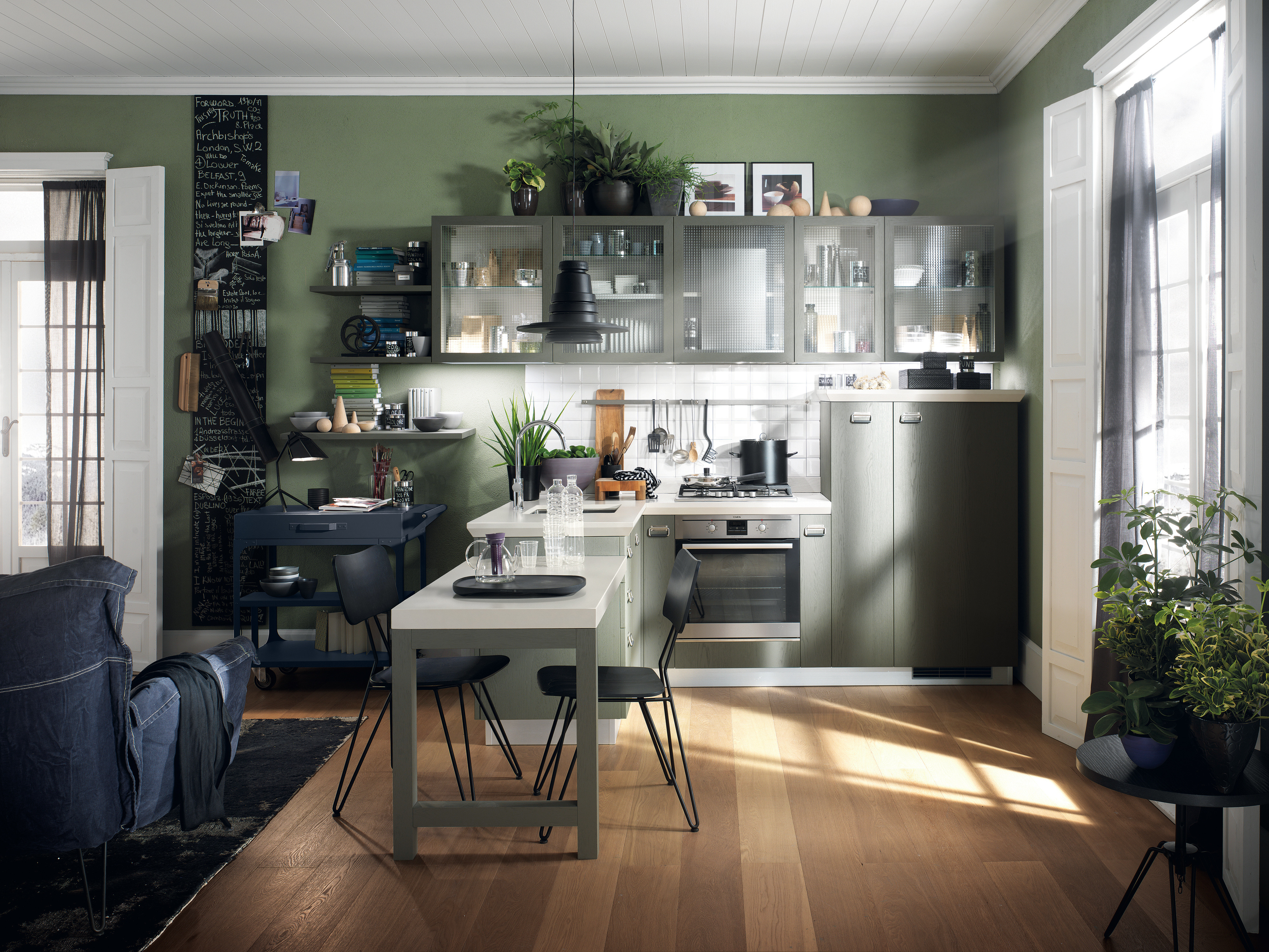 Cucina piccola, ma ben attrezzata