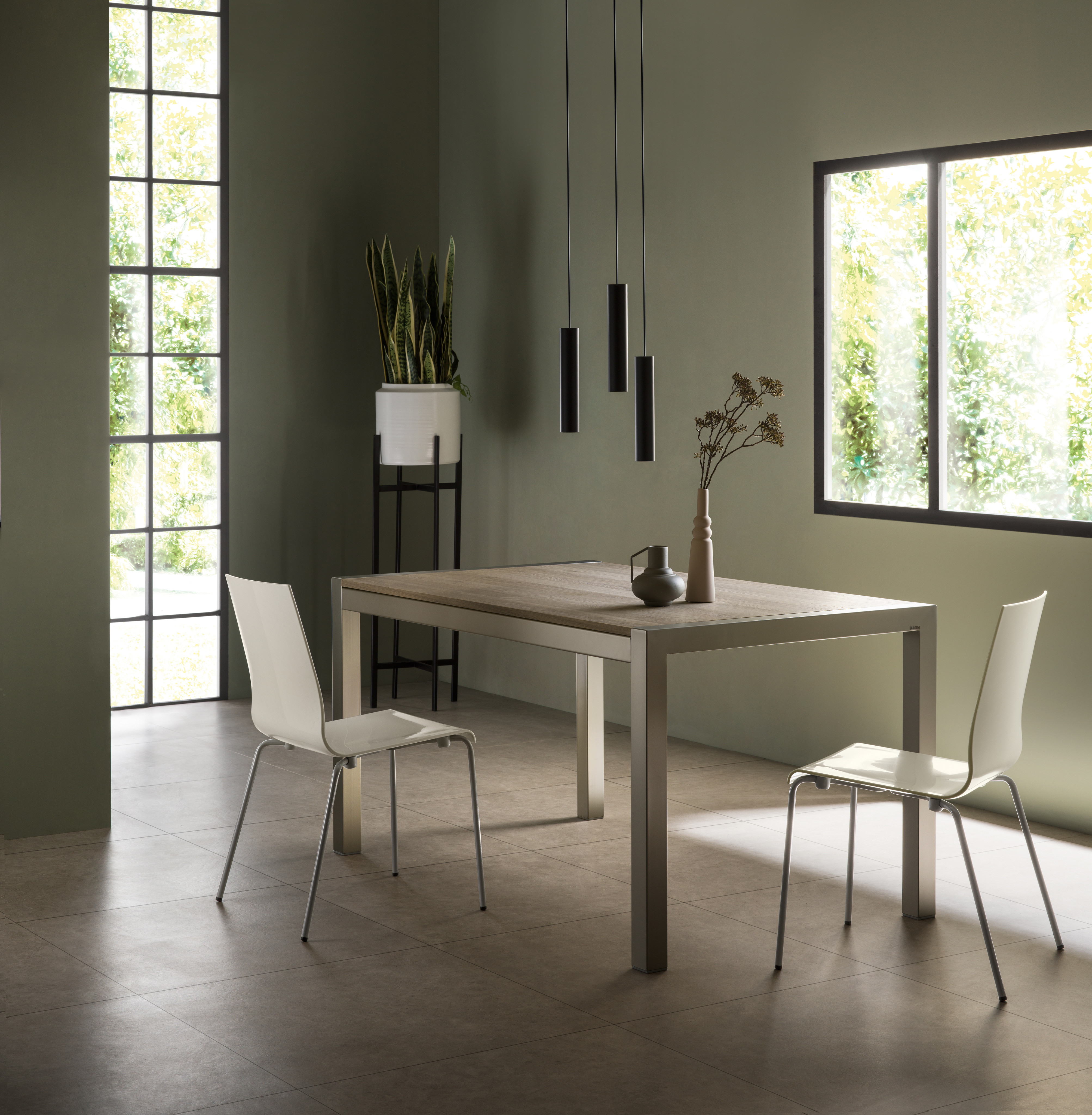 Tavolo Quadrifoglio Scavolini Tavoli, sedie e sgabelli | Immagini Catalogo Colori