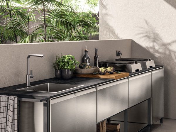Your Scavolini kitchen on an outdoor patio: now it’s possible!