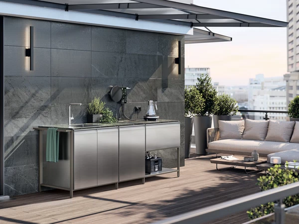 Come trasformare il balcone in una cucina per esterno