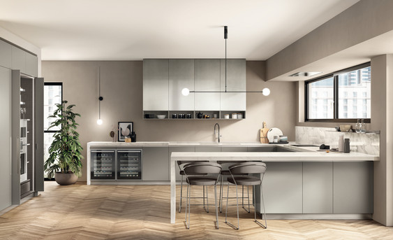 Cucine Modello BOXI Decorativo - Oxide Steel 1 Cucine BOXI Rimini 1