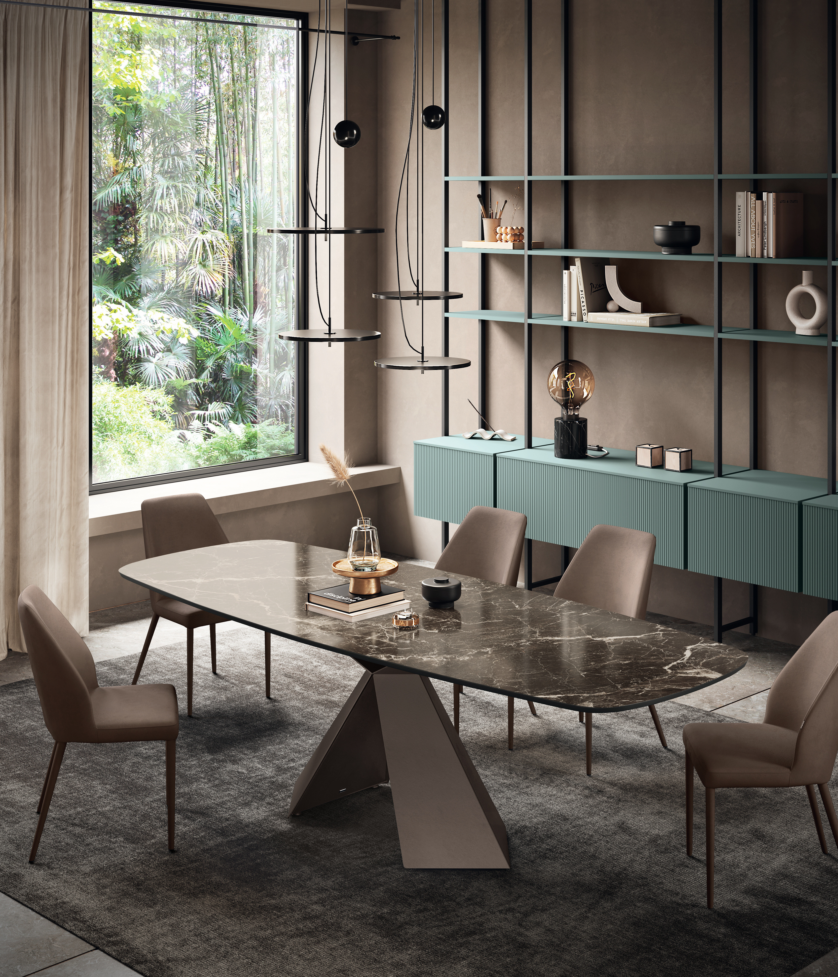 Tavolo Metropolis Scavolini Tavoli, sedie e sgabelli | Immagini Catalogo Colori