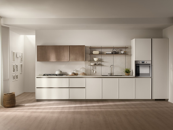 Come arredare una cucina bianca e legno