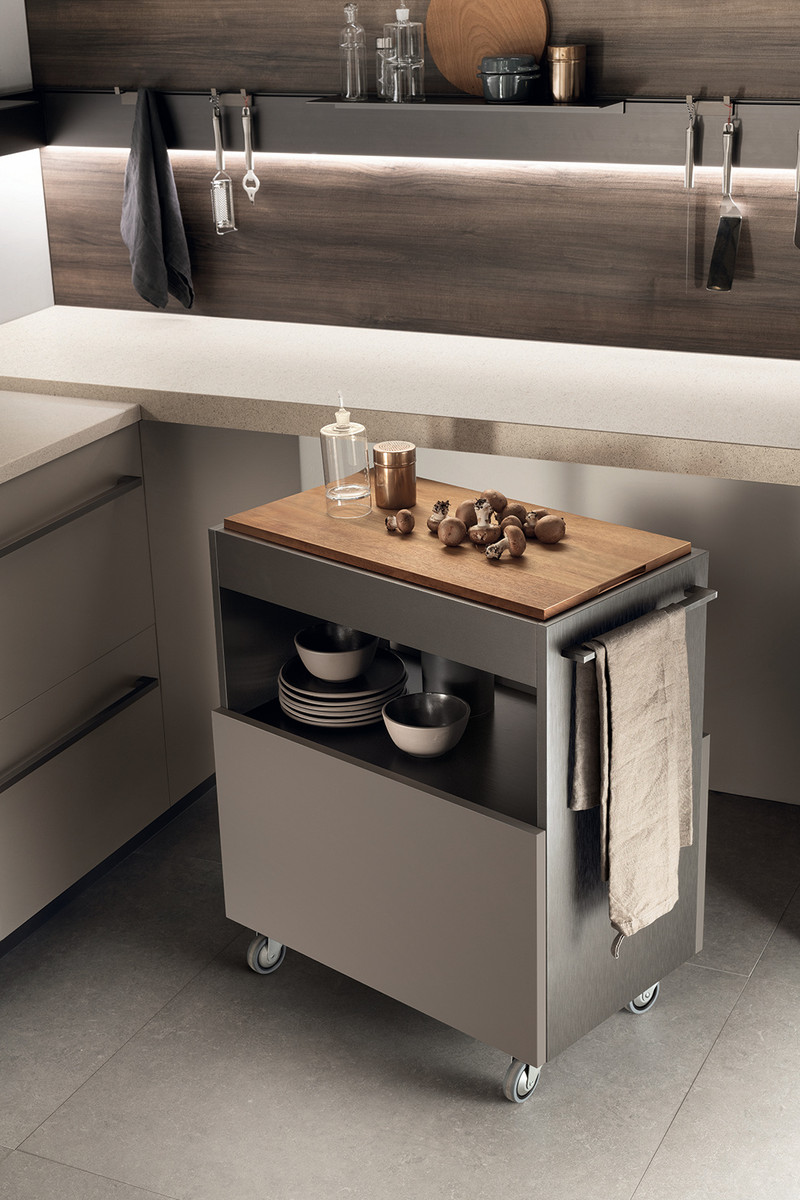 Kitchen trolleys and maximum practicality - Scavolini Magazine