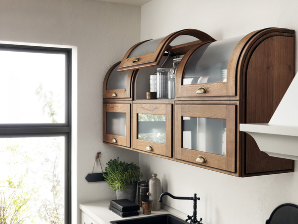  吊柜和储物柜弧形门板 